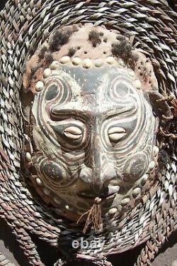 Papua -New Guinea-sepik-oceanic art-sculpture-vintage-22 x 17