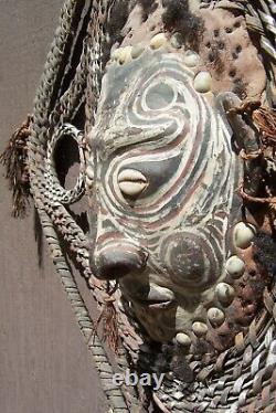Papua -New Guinea-sepik-oceanic art-sculpture-vintage-22 x 17