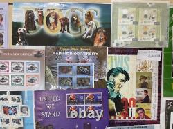 Papua New guinea stamps, packs, mini sheets, covers. Mostly mint #c278