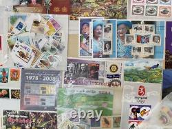 Papua New guinea stamps, packs, mini sheets, covers. Mostly mint #c278