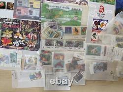 Papua New guinea stamps, packs, mini sheets, covers. Mostly mint #c278