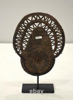 Papua new Guinea Mask Abelam Yam Woven Headdress Ceremonial Harvest Mask