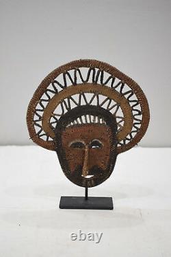 Papua new Guinea Mask Abelam Yam Woven Mask