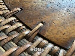 Papua new guinea Hand Woven Table, Basket, Secret Storage. Unique Beautiful