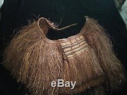 Papuan Asmat tribal Skirt Papua New Guinea adornment ethnic