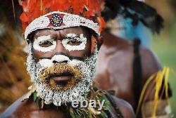 Parure frontale, papuan headdress, papua new guinea, oceanicl art