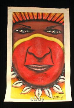 Peinture contemporaine, contemporary painting, oceanic art, Papua New Guinea