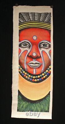 Peinture contemporaine, contemporary painting, oceanic art, Papua New Guinea