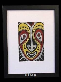 Peinture contemporaine, contemporary painting, oceanic art, Papua New Guinea