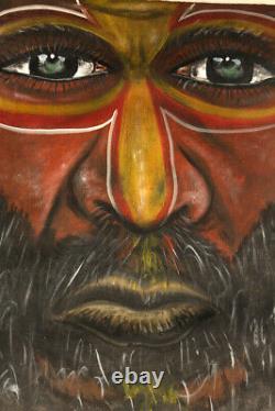 Peinture contemporaine, contemporary painting, oceanic art, Papua New Guinea