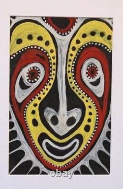 Peinture contemporaine, contemporary painting, oceanic art, Papua New Guinea