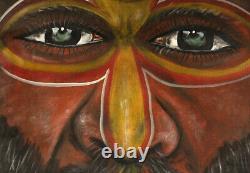 Peinture contemporaine, contemporary painting, oceanic art, Papua New Guinea