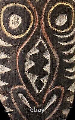 Petite planche votive, small cult board, oceanic art, papua new guinea