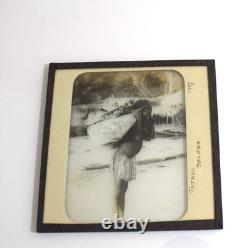Photograph TATAHU DELENA PAPUA NEW GUINEA DATED 1907 ANTIQUE Magic Lantern Slide