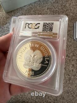 Piefort 1981 Papua New Guinea Silver Year of the Child PCGS PR64DCAM
