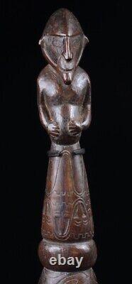 Pilon cérémoniel, ceremonial pestle, oceanic art, papua new guinea, tribal art