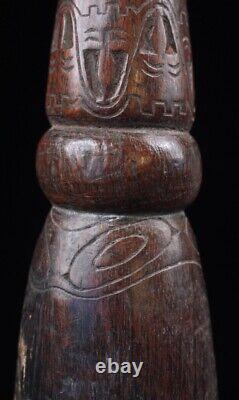 Pilon cérémoniel, ceremonial pestle, oceanic art, papua new guinea, tribal art