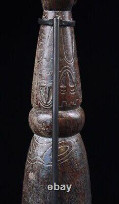 Pilon cérémoniel, ceremonial pestle, oceanic art, papua new guinea, tribal art