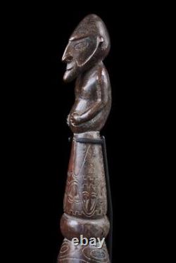 Pilon cérémoniel, ceremonial pestle, oceanic art, papua new guinea, tribal art