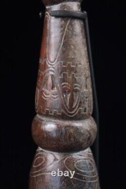 Pilon cérémoniel, ceremonial pestle, oceanic art, papua new guinea, tribal art