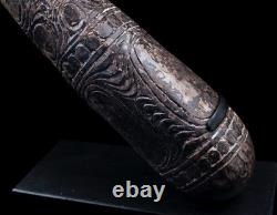 Pilon rituel, Ritual pill, Sepik river, Tribal art, papua new guinea, 52 cm