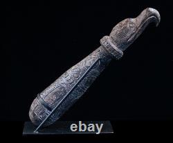 Pilon rituel, Ritual pill, Sepik river, Tribal art, papua new guinea, 52 cm