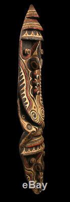 Planche votive, cult board, oceanic art, papua new guinea