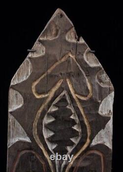 Planche votive, cult board, oceanic art, papua new guinea, tribal art design