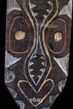 Planche votive, cult board, oceanic art, papua new guinea, tribal art design
