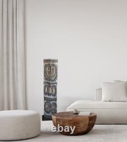 Planche votive, cult board, papua new guinea, tribal art, oceanic art, 124 cm