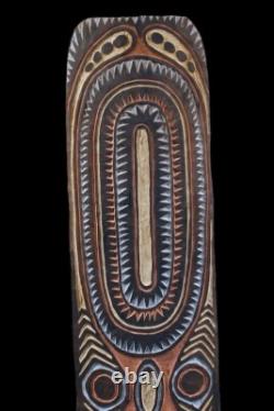 Planche votive, cult board, papua new guinea, tribal art, oceanic art, 167 cm