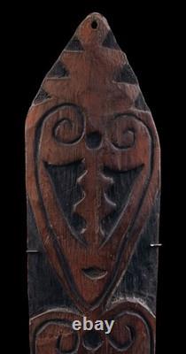 Planchette votive, cult board, papua new guinea, tribal art, oceanic art, 61 cm