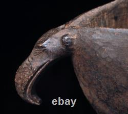 Plat en bois, wooden bowl, oceanic art, papua new guinea, tribal art, 63 cm