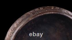 Plat en bois, wooden dish, oceanic art, papua new guinea, tribal art