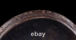 Plat en bois, wooden dish, oceanic art, papua new guinea, tribal art