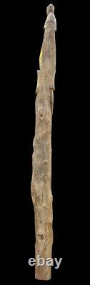 Poteau de case, house post, totem, oceanic art, papua new guinea