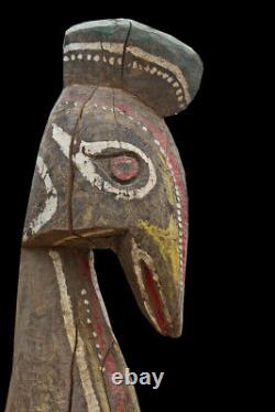 Poteau de case, house post, totem, oceanic art, papua new guinea