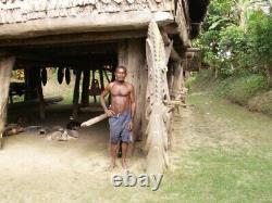 Poteau de case, house post, totem, oceanic art, papua new guinea