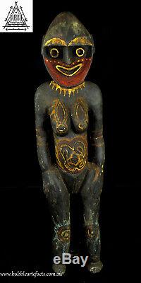 Powerful Female Kwoma Nogwi Figure, Washkuk, PNG, Papua New Guinea, Oceanic