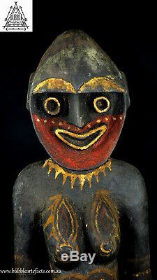 Powerful Female Kwoma Nogwi Figure, Washkuk, PNG, Papua New Guinea, Oceanic