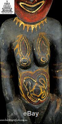 Powerful Female Kwoma Nogwi Figure, Washkuk, PNG, Papua New Guinea, Oceanic