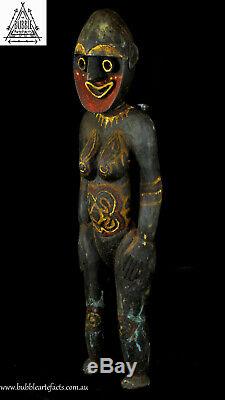Powerful Female Kwoma Nogwi Figure, Washkuk, PNG, Papua New Guinea, Oceanic