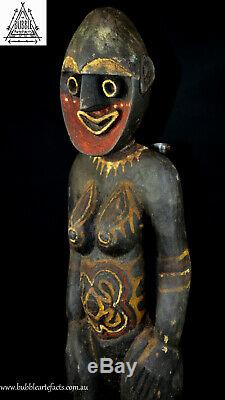 Powerful Female Kwoma Nogwi Figure, Washkuk, PNG, Papua New Guinea, Oceanic