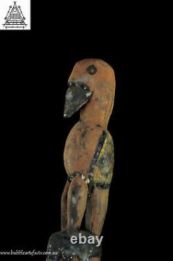 Powerful Magic Balsa Harvest Yam Mask, Northern Abelam, PNG, Papua New Guinea