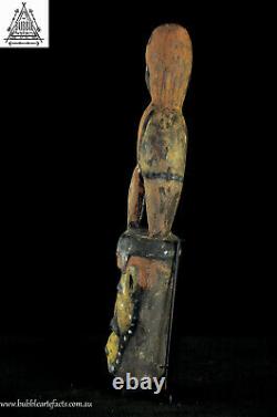 Powerful Magic Balsa Harvest Yam Mask, Northern Abelam, PNG, Papua New Guinea