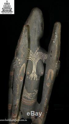 Powerful Old Spirit Totem, Palembai, M. Sepik, PNG, Papua New Guinea, Oceanic