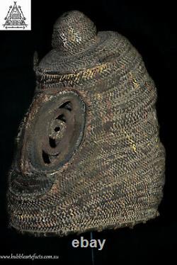 Powerful Rare Fine Baba Helmet Mask, Abelam, PNG, Papua New Guinea, Oceanic