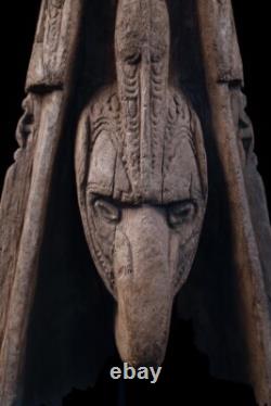 Proue de pirogue, canoe prow, Murik lakes, papua new guinea, tribal art
