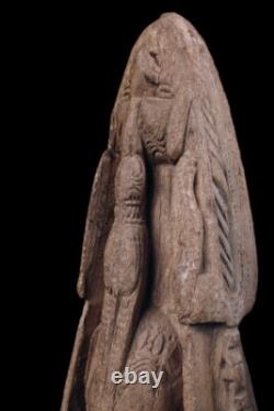 Proue de pirogue, canoe prow, Murik lakes, papua new guinea, tribal art