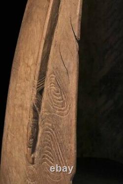 Proue de pirogue, canoe prow, murik lakes area, papua new guinea, oceanic art